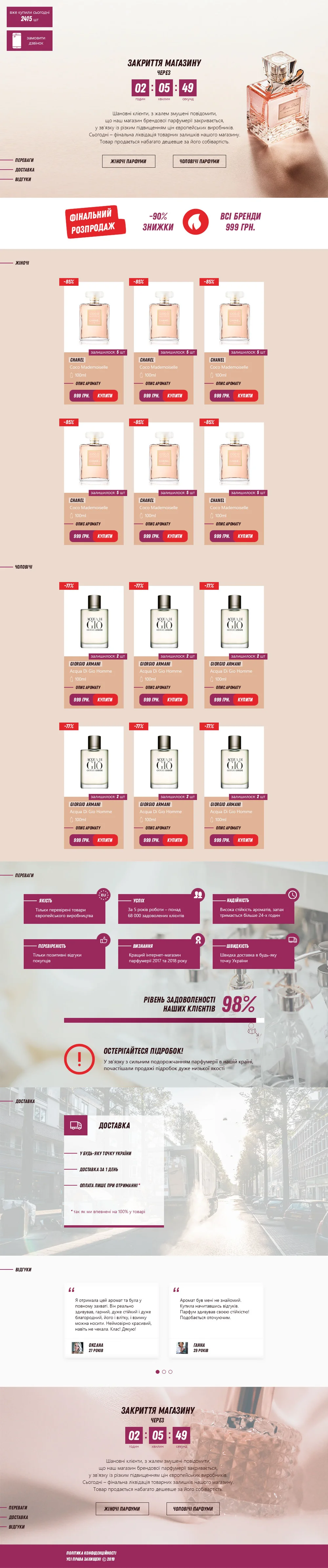 Магазин Perfume